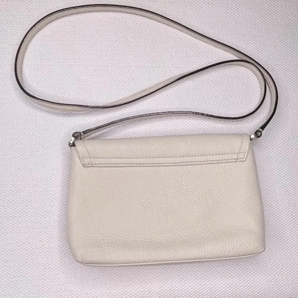 Kate Spade New York Pebbled Leather Crossbody Bag in Eggshell Rose Color - Picture 2 of 4